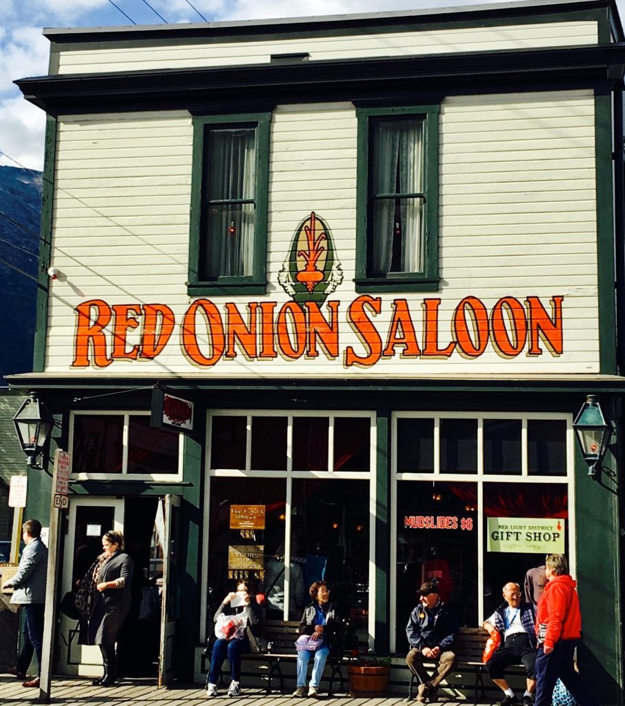 Red Onion Saloon - the most popular pub in Scagway, Alaska. www.gypsyat60.com