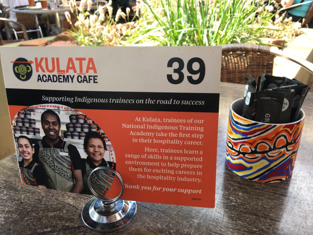 Kulata Academy Cafe, Ayers Rock Resort. www.gypsyat60.com