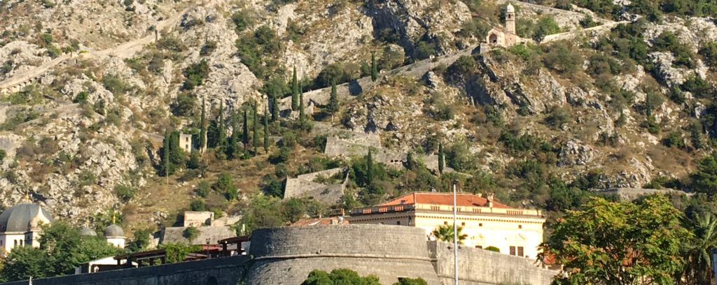 Medieval Walls of Kotor, Montenegro.www.gypsyat60.com