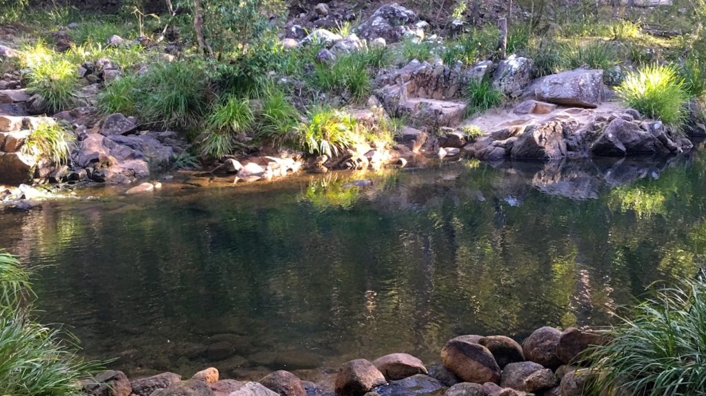 Mount Mothar Rock Pools – Woondum National Park, near Cobb and Co 9 Mile Camping Grounds, Gympie