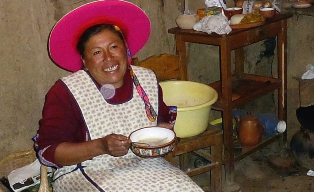 Guided tour of Peru included a local authentic homestay. www.gypsyat60.com